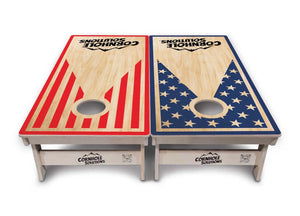 SS Keyhole CS Logo Cornhole Boards - Professional Tournament Series by Cornhole Solutions, custom cornhole board detail photo 4