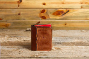 Saddle Tan Spider Note Pad by Texas Saddlery, notebooks & notepads detail photo 2
