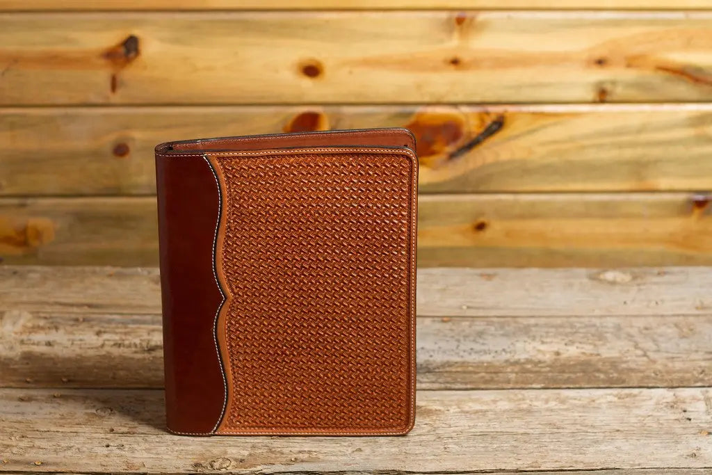 Saddle Tan Spider Notebook
