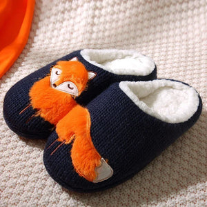 Women's Cartoon Animal Indoor Slippers — Cozy Non-Slip House Shoes by The Mississippi Mermaid Mercantile - view 9