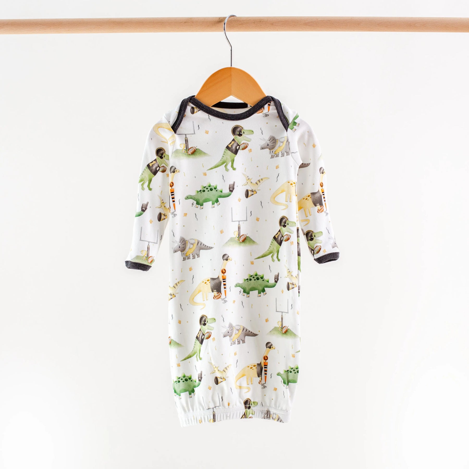 Saints Dinos All-Stars Organic Cotton Kids Pajamas Nola Tawk