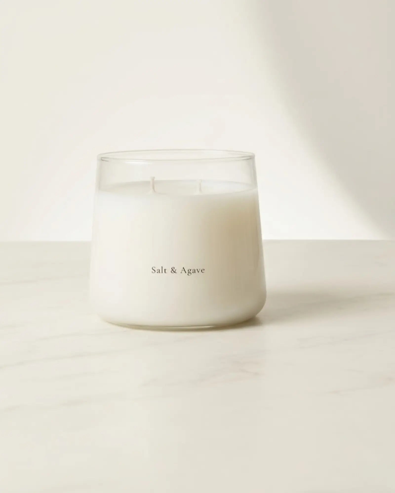 Salt & Agave Candle by Believe Candle, Southern food gift main product photo