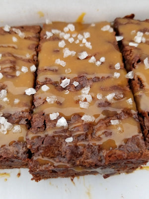Salted Caramel Brownies by Let's Get Baked Artisan Desserts, Southern food gift detail photo 3