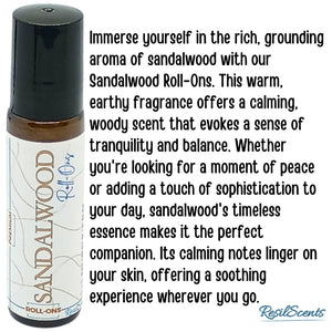 Sandalwood Roll-On Oil – Grounded. Timeless. Always On You. by ResilScents, natural skincare detail photo 3