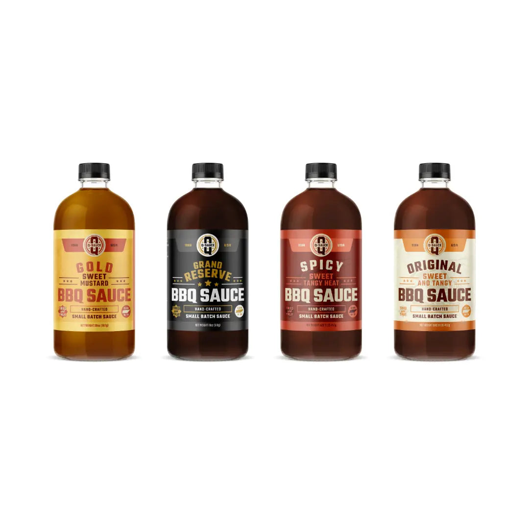 Sauce Sampler by Q Sauce, Southern food gift main product photo