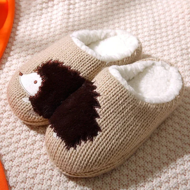 Women's Cartoon Animal Indoor Slippers — Cozy Non-Slip House Shoes by The Mississippi Mermaid Mercantile - view 6