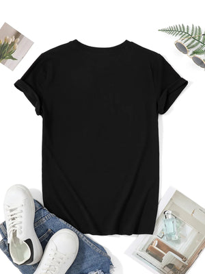 I'd Rather Be Thrifting Women's Graphic Tee — Retro Floral Typography by The Mississippi Mermaid Mercantile - view 2