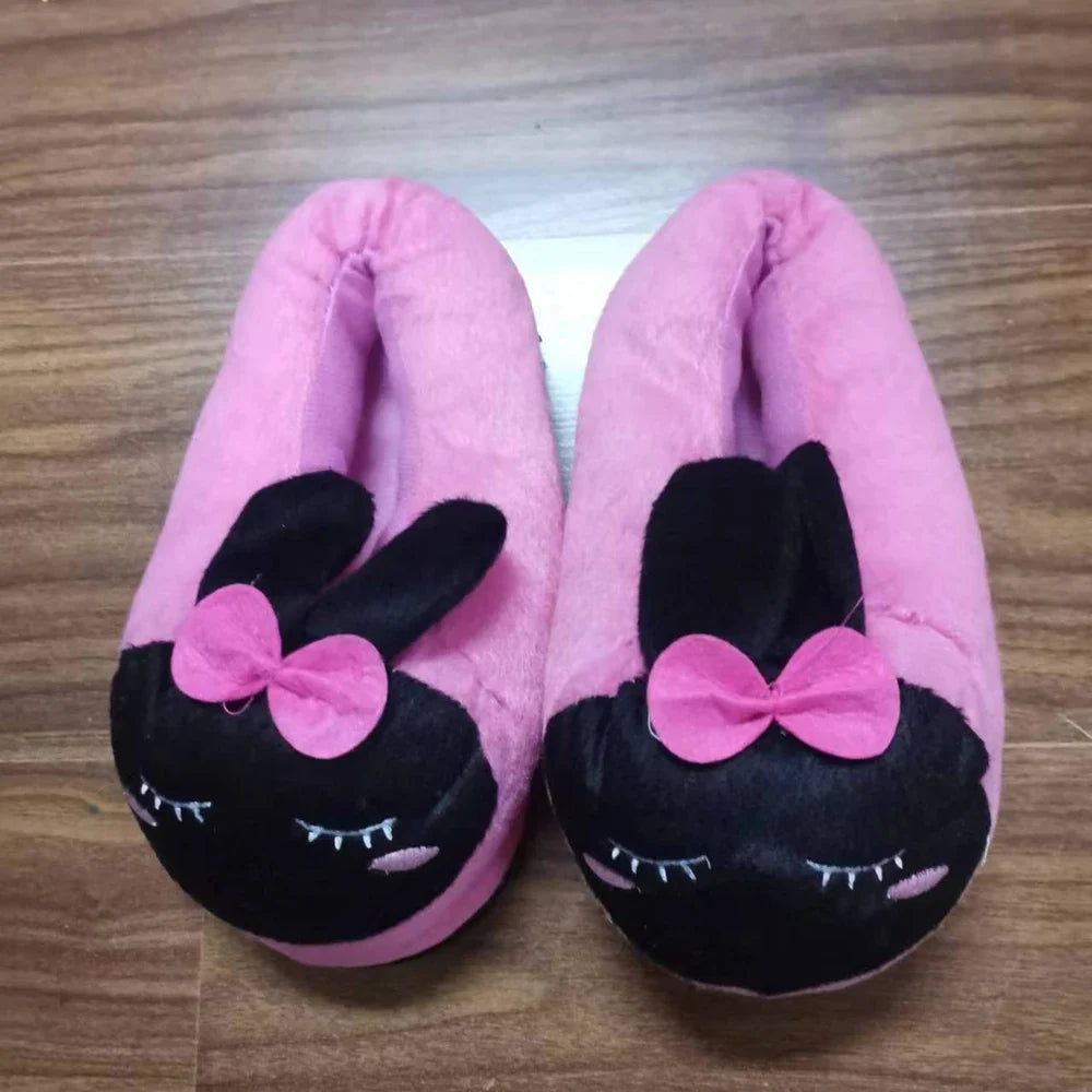 3D Yellow Duck Plush Slippers — Cozy Fuzzy Indoor House Shoes by The Mississippi Mermaid Mercantile - view 9
