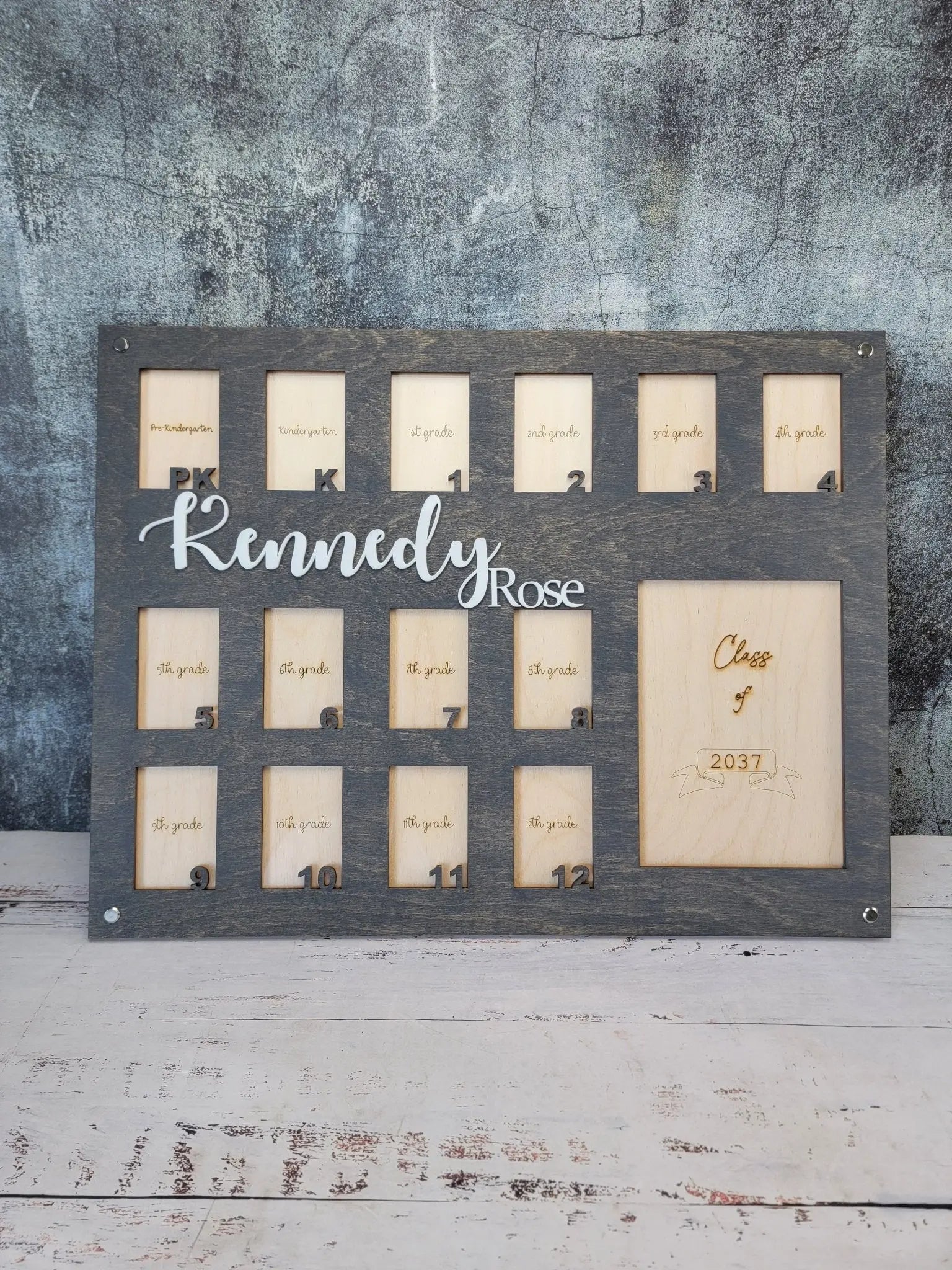 School Years Photo Frame by EverLee Creations, Southern home decor detail photo 3