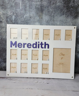 School Years Photo Frame by EverLee Creations, Southern home decor detail photo 5