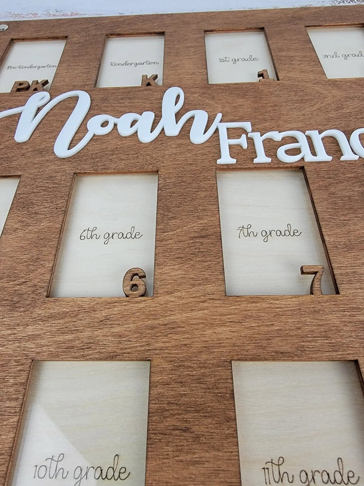 School Years Photo Frame by EverLee Creations, Southern home decor detail photo 11