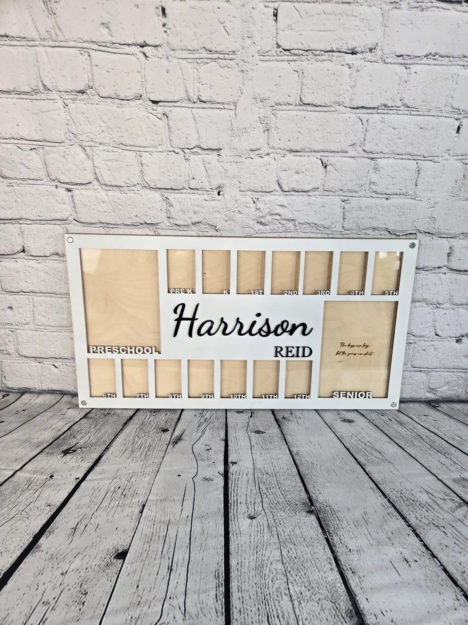 School Years Photo Frame PreSchool & PreK by EverLee Creations, Southern home decor detail photo 7
