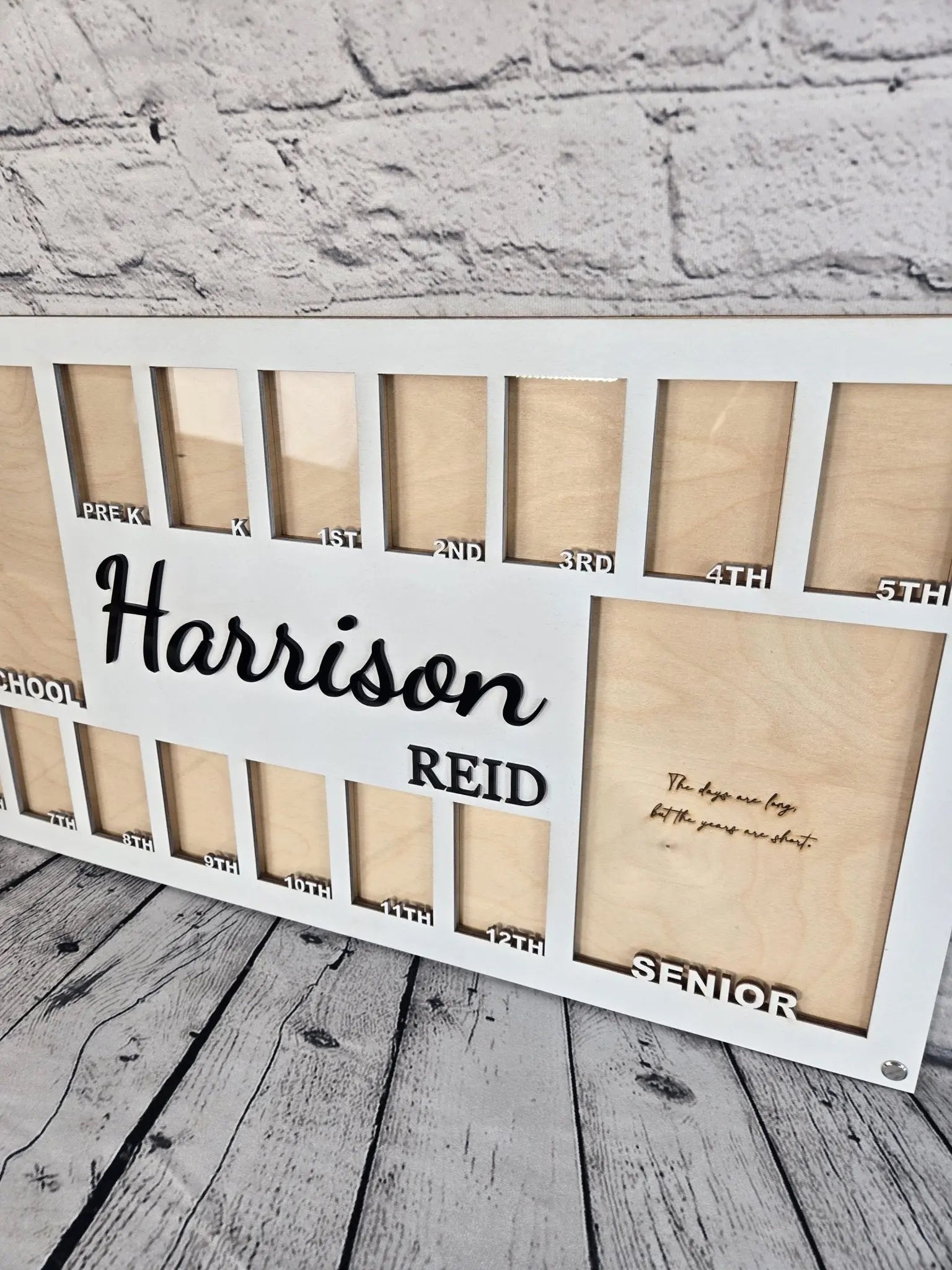 School Years Photo Frame PreSchool & PreK by EverLee Creations, Southern home decor detail photo 9