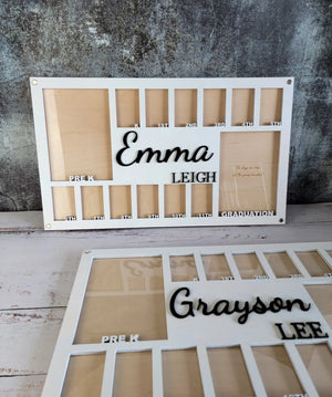 School Years Photo Frame | Kindergarten or Pre K to Graduation Picture Frame EverLee Creations