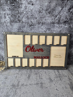 School Years Photo Frame | Kindergarten or Pre K to Graduation Picture Frame EverLee Creations