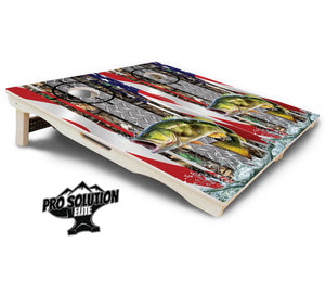 Scope Deer & Fish Cornhole Boards - Pro Solution Elite Series by Cornhole Solutions, custom cornhole board detail photo 11