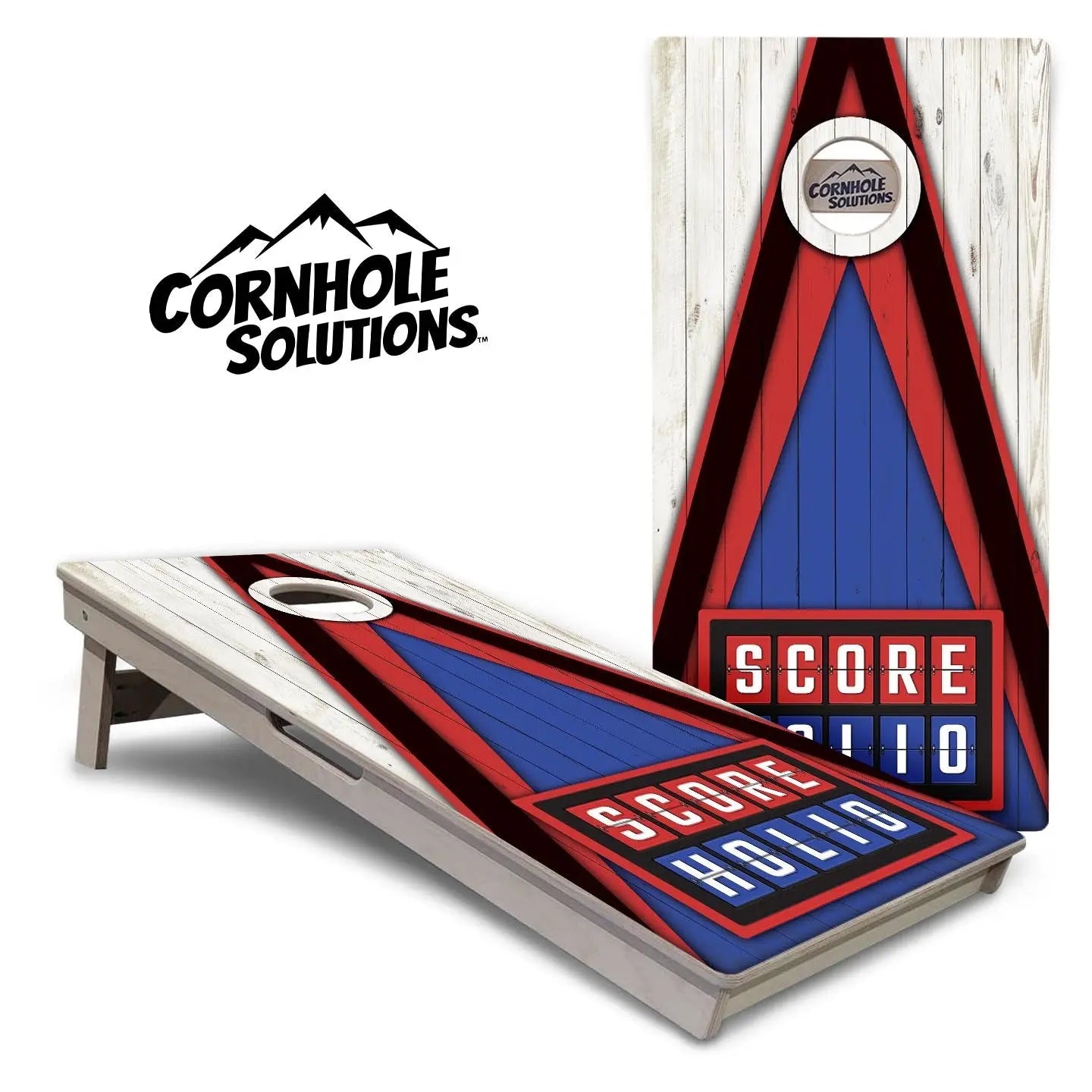 Scoreholio Cornhole Boards - Professional Tournament Series by Cornhole Solutions, custom cornhole board main product photo