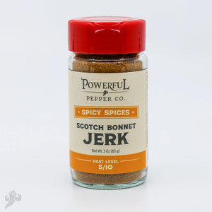 Scotch Bonnet Jerk Seasoning by Powerful Pepper Company, Southern food gift main product photo