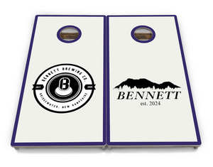Complete Tournament Cornhole Bundle - Boards, Bags & Carrying Case - Custom