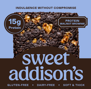 Walnut Protein Brownies