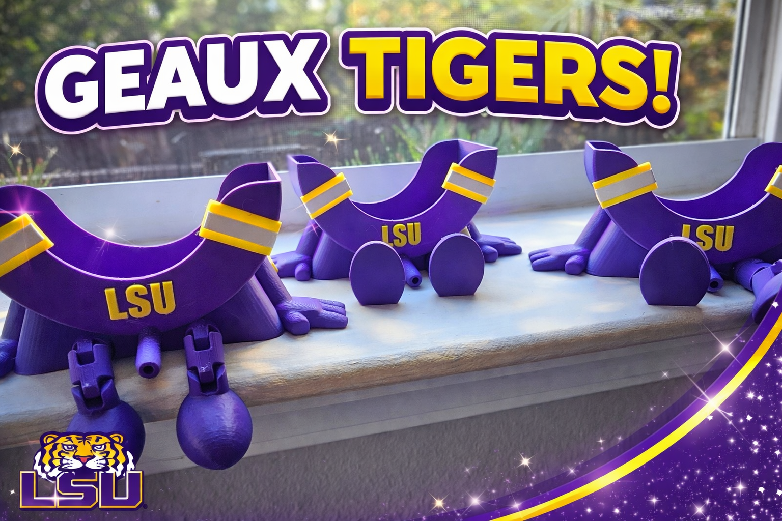 Scrub Daddy Sponge Holder with Hanging Feet | 3D Printed Sink Caddy The Tween Space