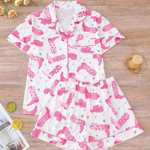 Texas Hold'em Pajama Set — For the Wild Bronco-Riding Mermaid by The Mississippi Mermaid Mercantile - view 6