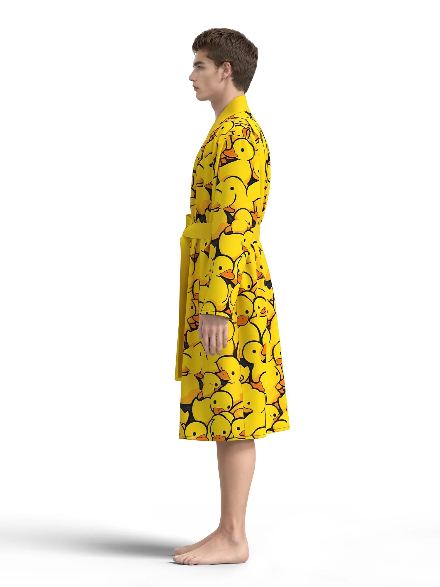 Fun Rubber Ducky Robe by The Mississippi Mermaid Mercantile - view 5