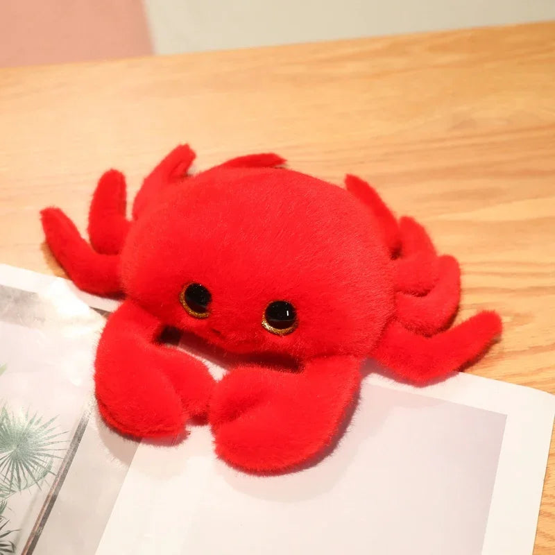 Crustopher the Crab — Plush Stuffed Animal (10in) by The Mississippi Mermaid Mercantile