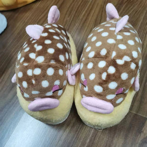 3D Yellow Duck Plush Slippers — Cozy Fuzzy Indoor House Shoes by The Mississippi Mermaid Mercantile - view 10