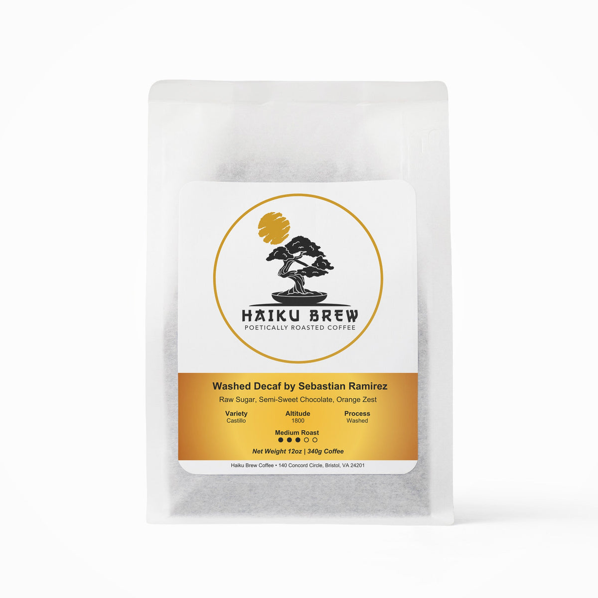 Sebastián Ramírez washed Castillo decaf product image
