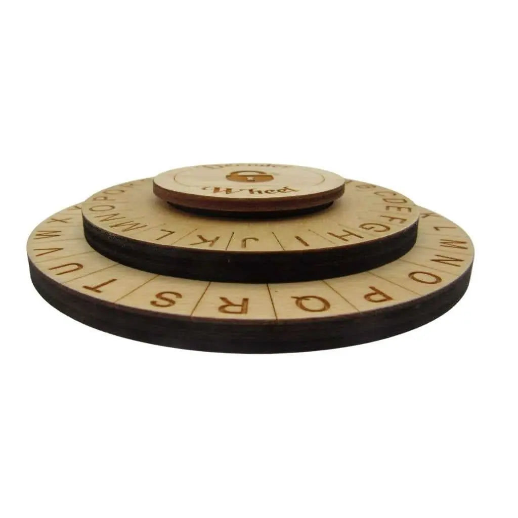 2-piece hide and seek cipher decoder ring for escape... Secret Decoder Wheel for Kids | Escape Room Party Puzzle - Main Street ...