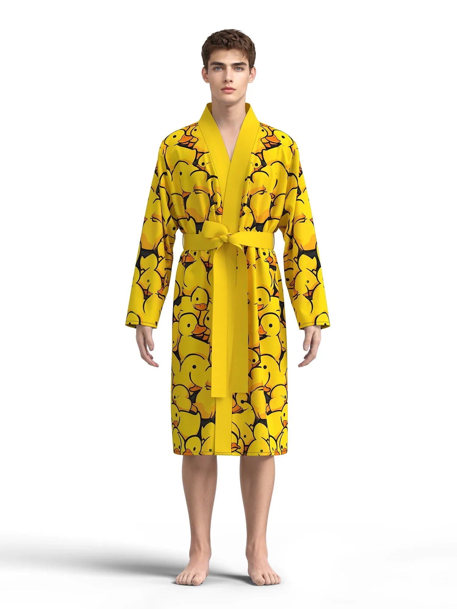 Fun Rubber Ducky Robe by The Mississippi Mermaid Mercantile - view 4