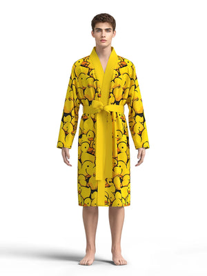 Fun Rubber Ducky Robe by The Mississippi Mermaid Mercantile - view 4