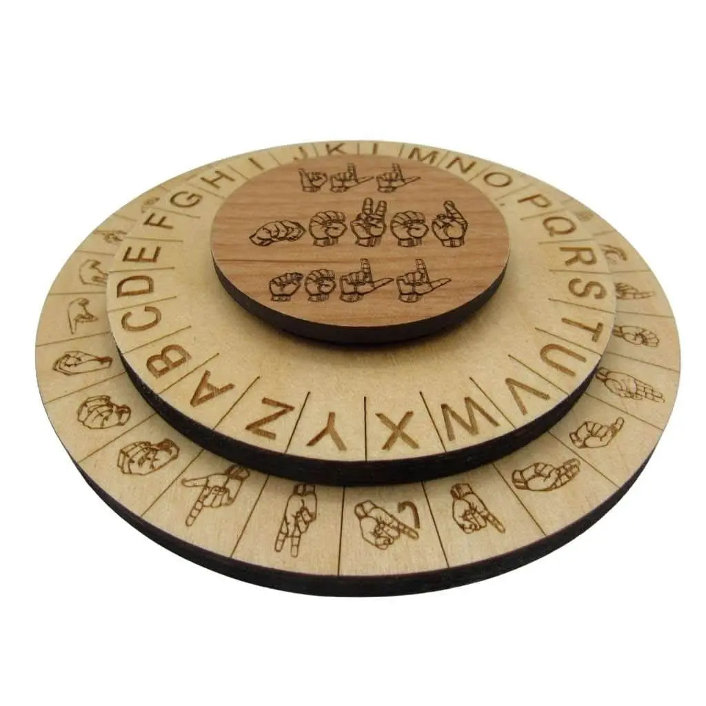 Sign Language Cipher Wheel - ASL Decoder | Creative Escape Rooms