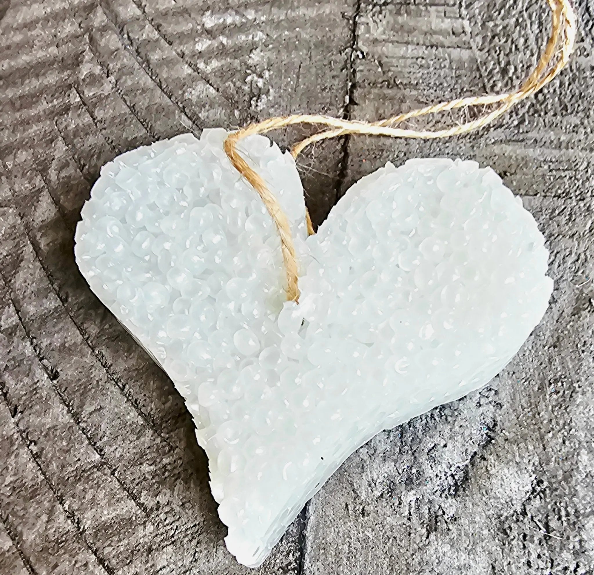 Handmade Heart Car Freshie: Aroma Bead Air Freshener - Main Street Collective