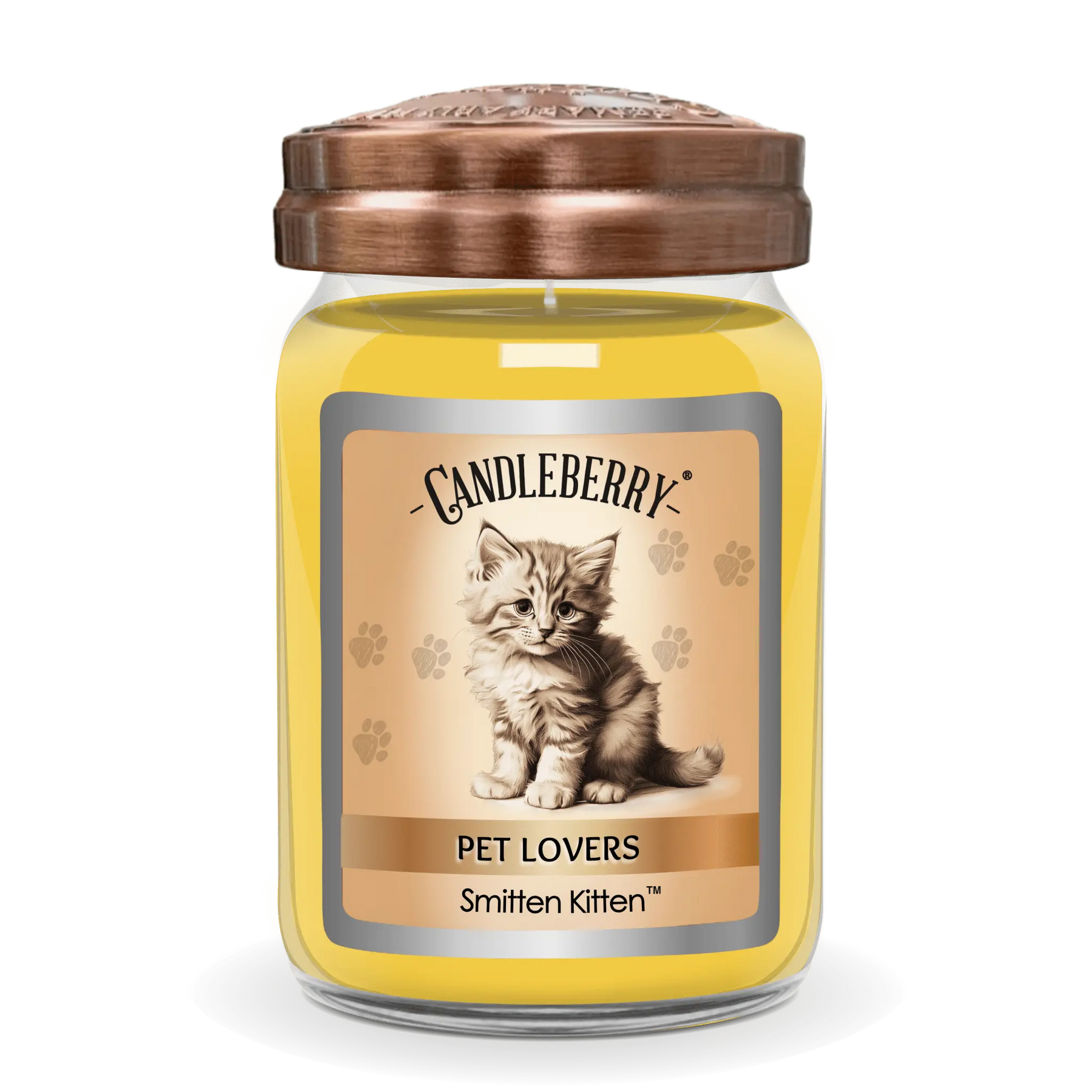 Smitten Kitten™ - Large Jar Candle (Collective) by The Candleberry® Candle Company, scented candle main product photo