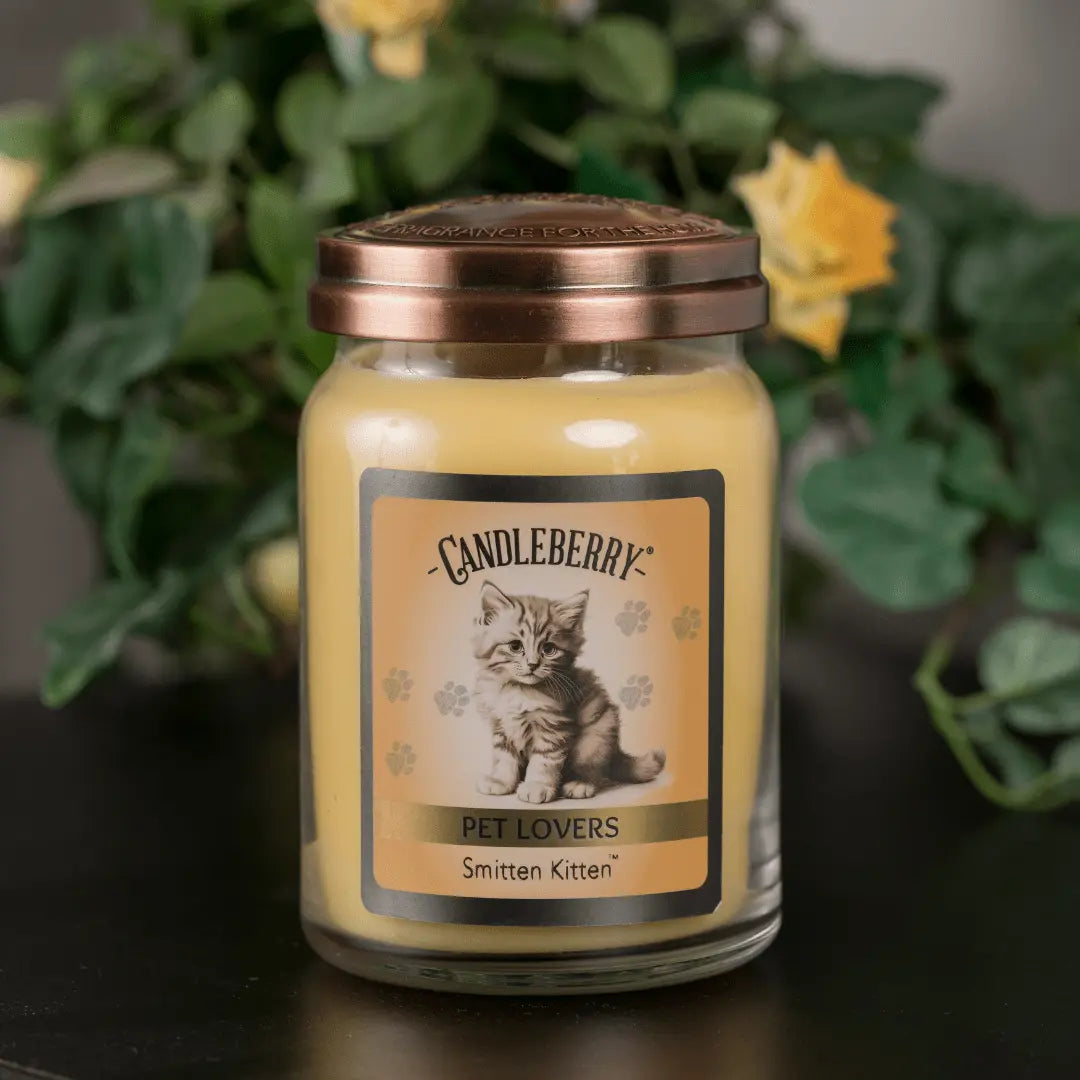Smitten Kitten™ - Large Jar Candle (Collective) by The Candleberry® Candle Company, scented candle detail photo 4
