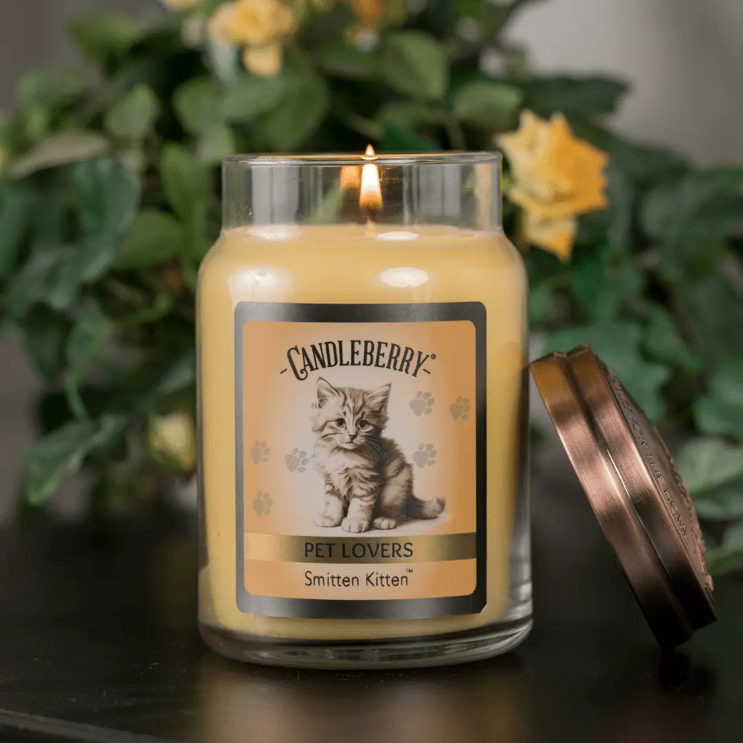 Smitten Kitten™ - Large Jar Candle (Collective) by The Candleberry® Candle Company, scented candle detail photo 5