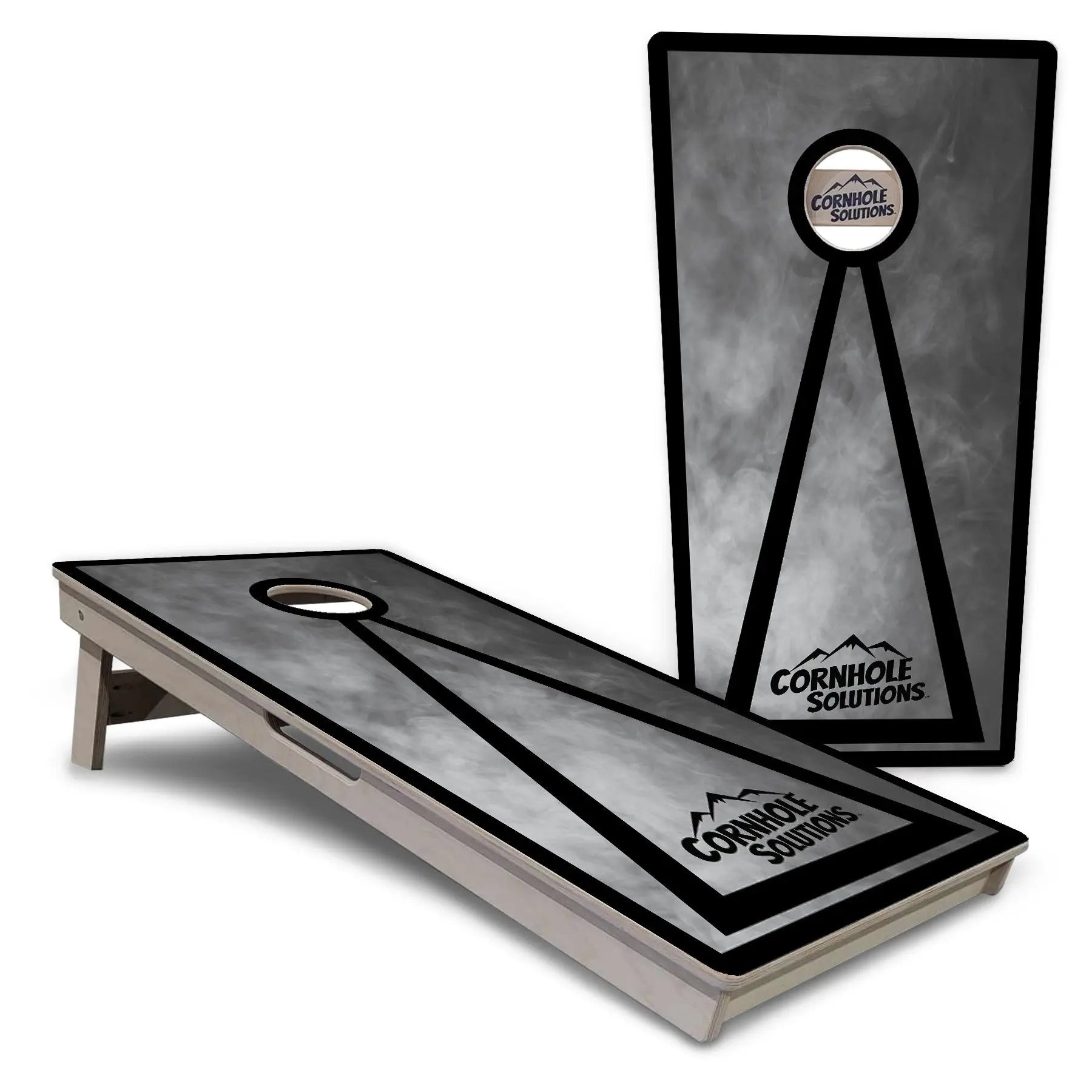 Smoke Design Cornhole Boards - Professional Tournament Series by Cornhole Solutions, Southern home decor detail photo 5