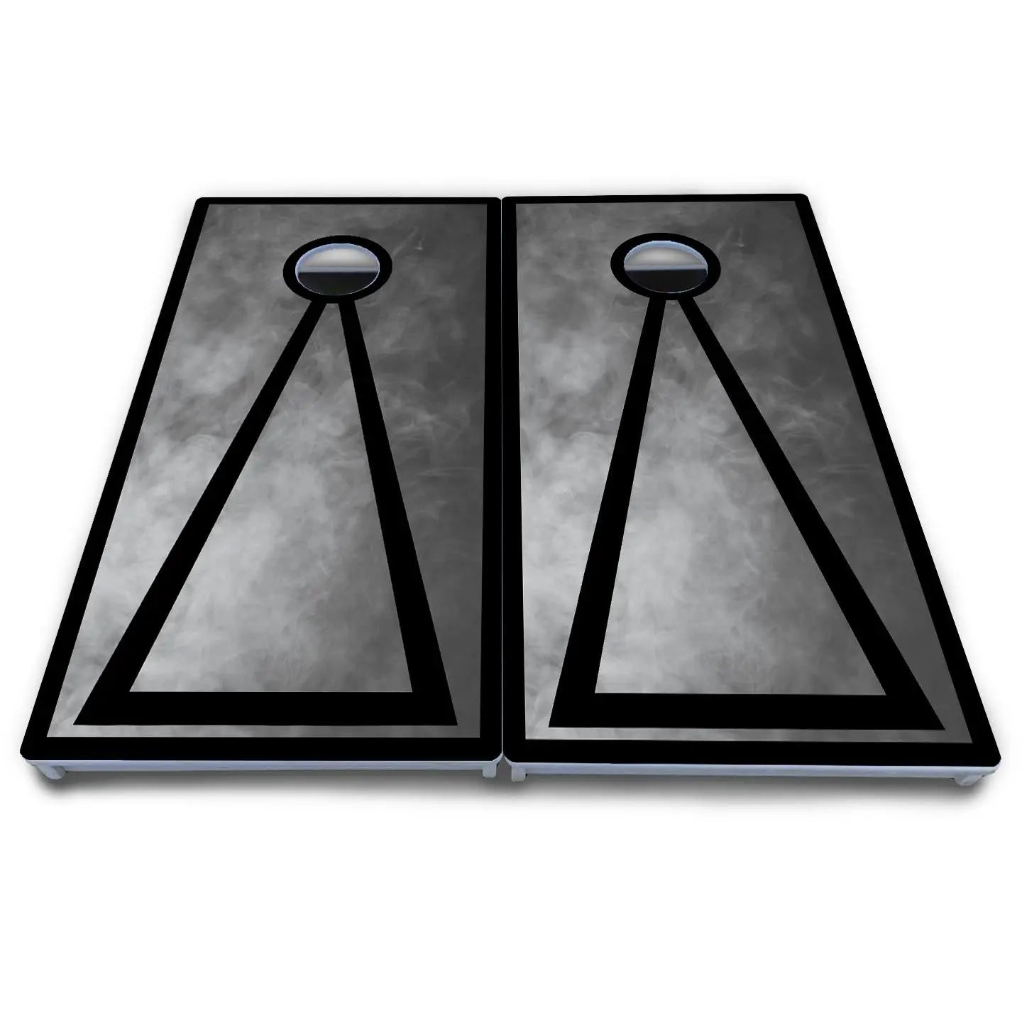 Smoke Triangle Cornhole Boards - All Weather Series Cornhole Solutions