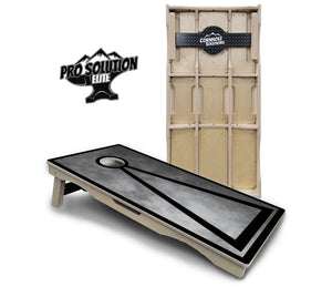 Smoke Triangle Cornhole Boards - Pro Solution Elite Series by Cornhole Solutions, custom cornhole board detail photo 8
