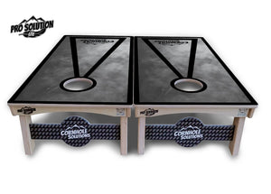 Smoke Triangle Cornhole Boards - Pro Solution Lite Series Cornhole Solutions