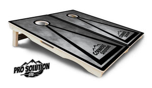 Smoke Triangle Cornhole Boards - Pro Solution Lite Series Cornhole Solutions