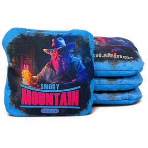 Smoky Mountain Bag Co – PRO Cornhole Bags - Set of 4 - Moonshiner Series by Cornhole Solutions, custom cornhole board detail photo 2