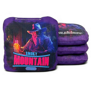 Smoky Mountain Bag Co – PRO Cornhole Bags - Set of 4 - Moonshiner Series by Cornhole Solutions, custom cornhole board detail photo 5