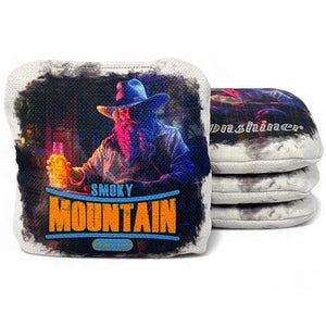 Smoky Mountain Bag Co – PRO Cornhole Bags - Set of 4 - Moonshiner Series by Cornhole Solutions, custom cornhole board detail photo 6