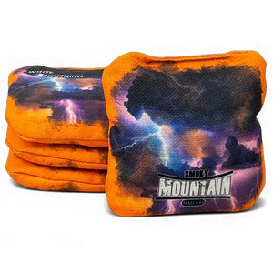 Smoky Mountain Bag Co – PRO Cornhole Bags - Set of 4 - White Lightning Series Cornhole Solutions