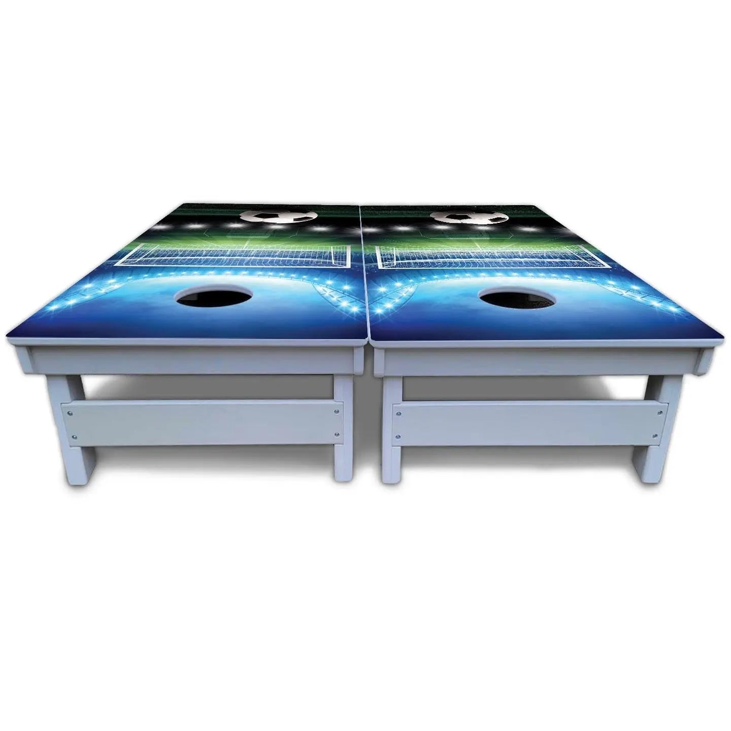 Soccer Cornhole Boards - All Weather Series by Cornhole Solutions, custom cornhole board detail photo 5
