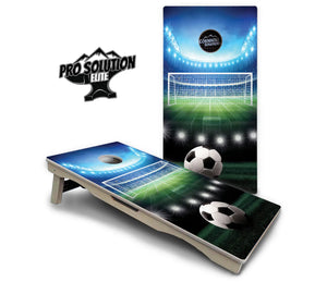Soccer Cornhole Boards - Pro Solution Elite Series by Cornhole Solutions, custom cornhole board detail photo 2