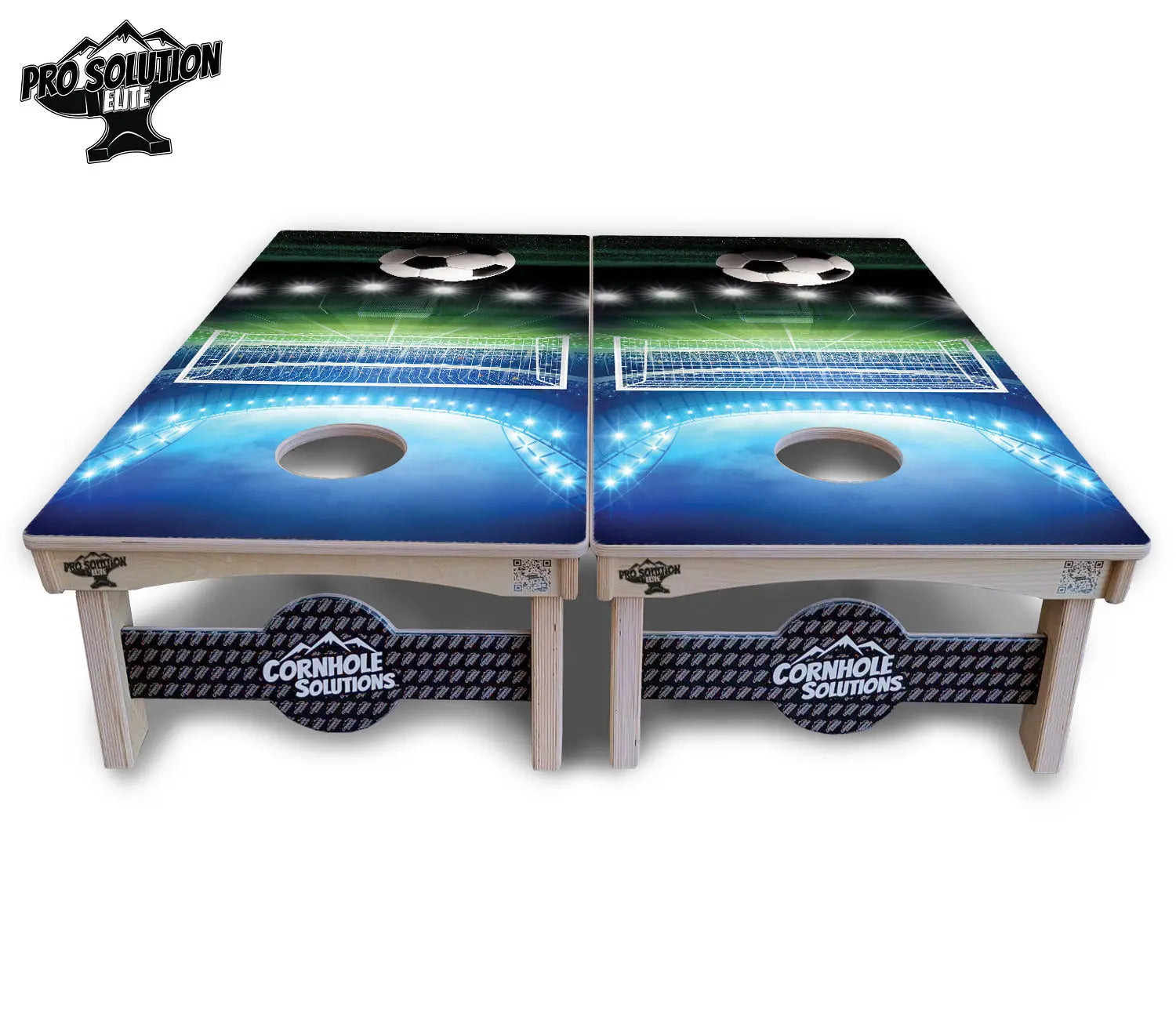 Soccer Cornhole Boards - Pro Solution Elite Series by Cornhole Solutions, custom cornhole board detail photo 3